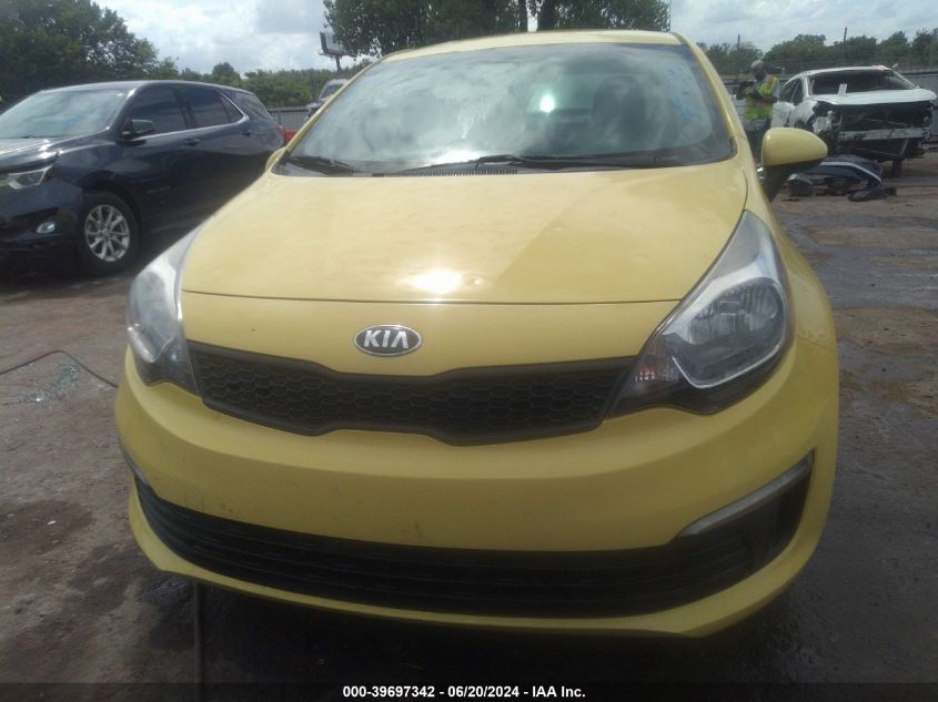 2016 Kia Rio Lx VIN: KNADM4A3XG6666695 Lot: 39697342