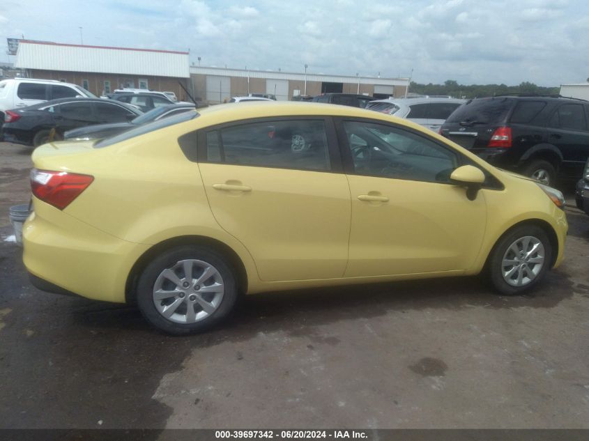 2016 Kia Rio Lx VIN: KNADM4A3XG6666695 Lot: 39697342