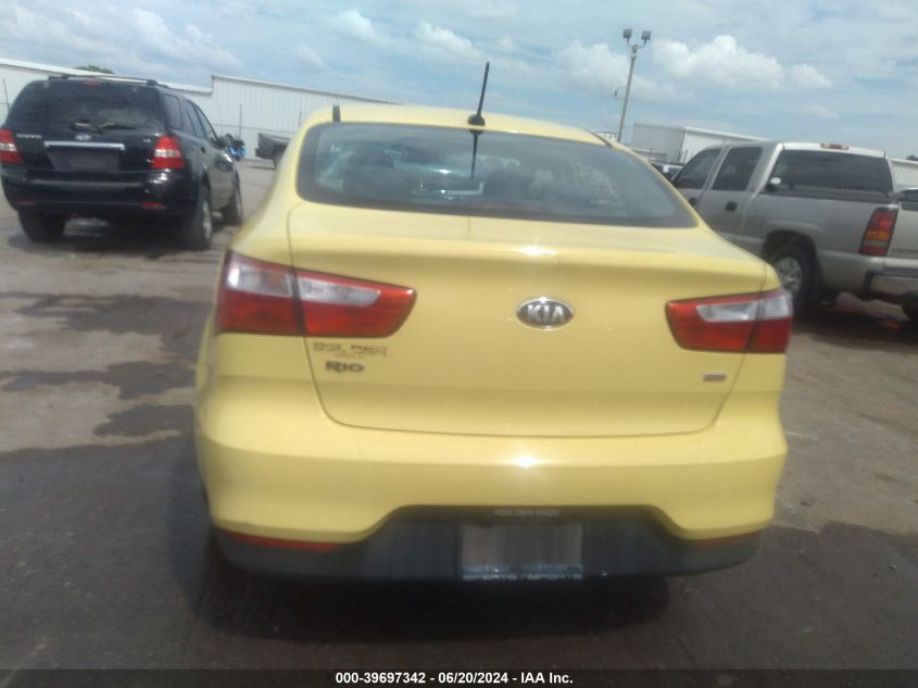 2016 Kia Rio Lx VIN: KNADM4A3XG6666695 Lot: 39697342