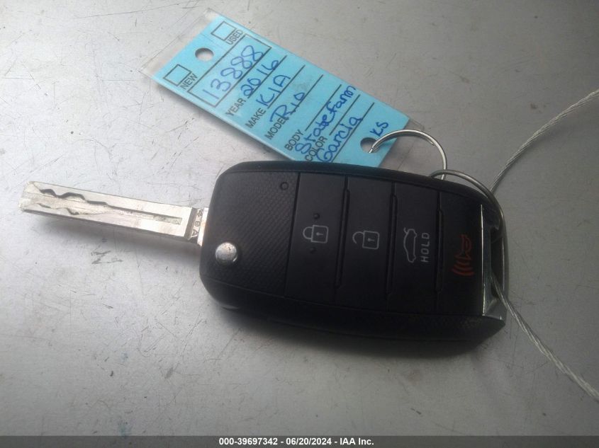 2016 KIA RIO LX - KNADM4A3XG6666695