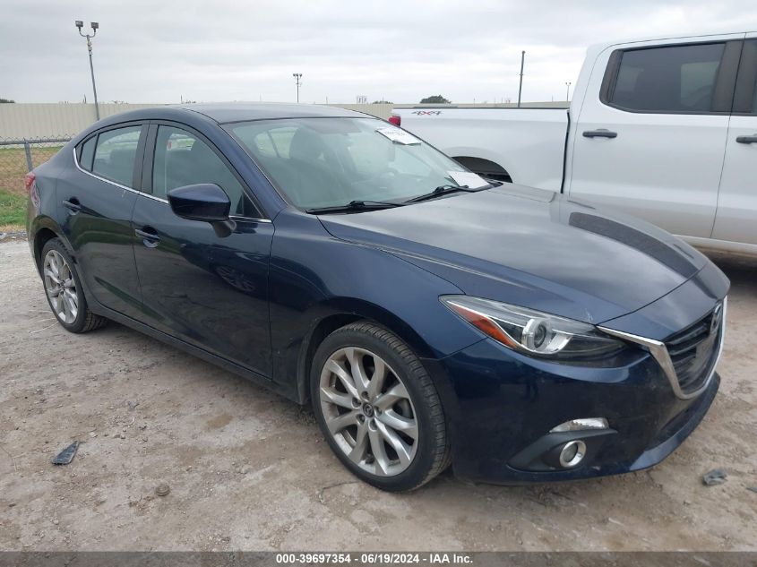 2014 MAZDA MAZDA3 S TOURING - JM1BM1V31E1168589