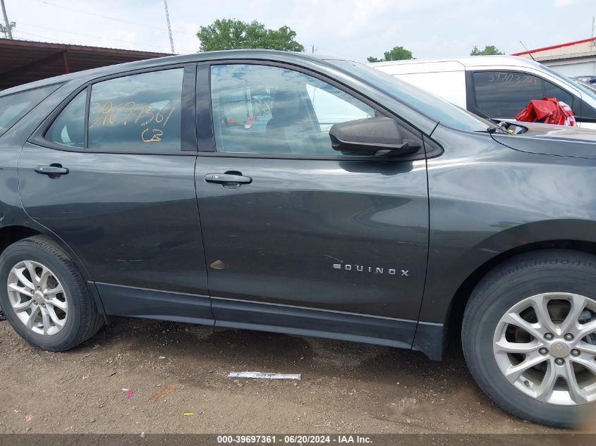 2019 Chevrolet Equinox Ls VIN: 3GNAXHEV2KS564058 Lot: 39697361