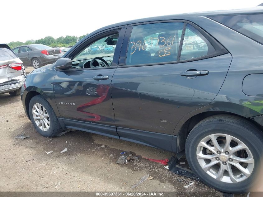 2019 Chevrolet Equinox Ls VIN: 3GNAXHEV2KS564058 Lot: 39697361