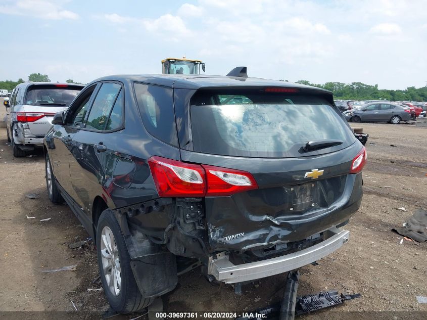 2019 Chevrolet Equinox Ls VIN: 3GNAXHEV2KS564058 Lot: 39697361