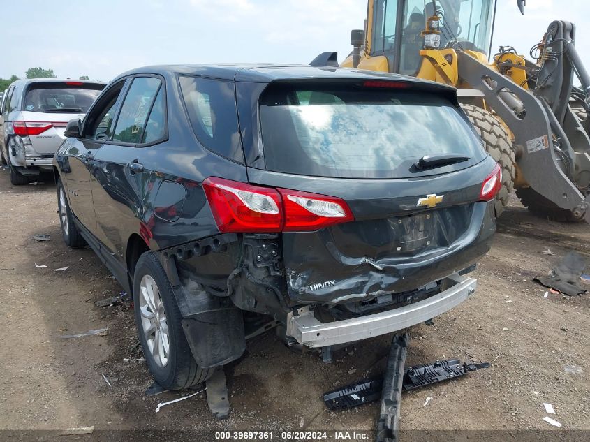 2019 Chevrolet Equinox Ls VIN: 3GNAXHEV2KS564058 Lot: 39697361