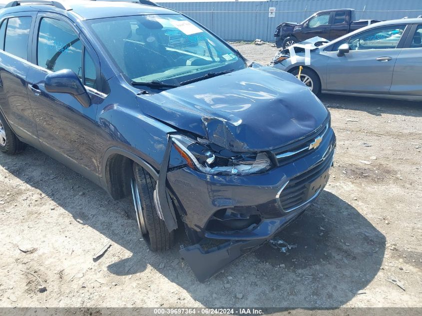 2019 Chevrolet Trax Lt VIN: 3GNCJPSB4KL309923 Lot: 39697364