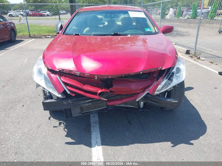 2013 Hyundai Sonata Gls VIN: 5NPEB4AC4DH580782 Lot: 39697390