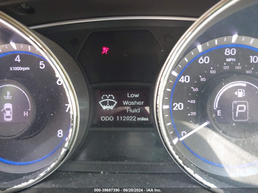 2013 Hyundai Sonata Gls VIN: 5NPEB4AC4DH580782 Lot: 39697390