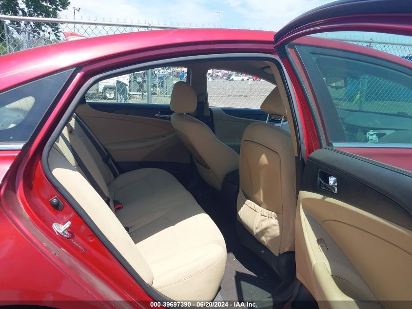 2013 Hyundai Sonata Gls VIN: 5NPEB4AC4DH580782 Lot: 39697390