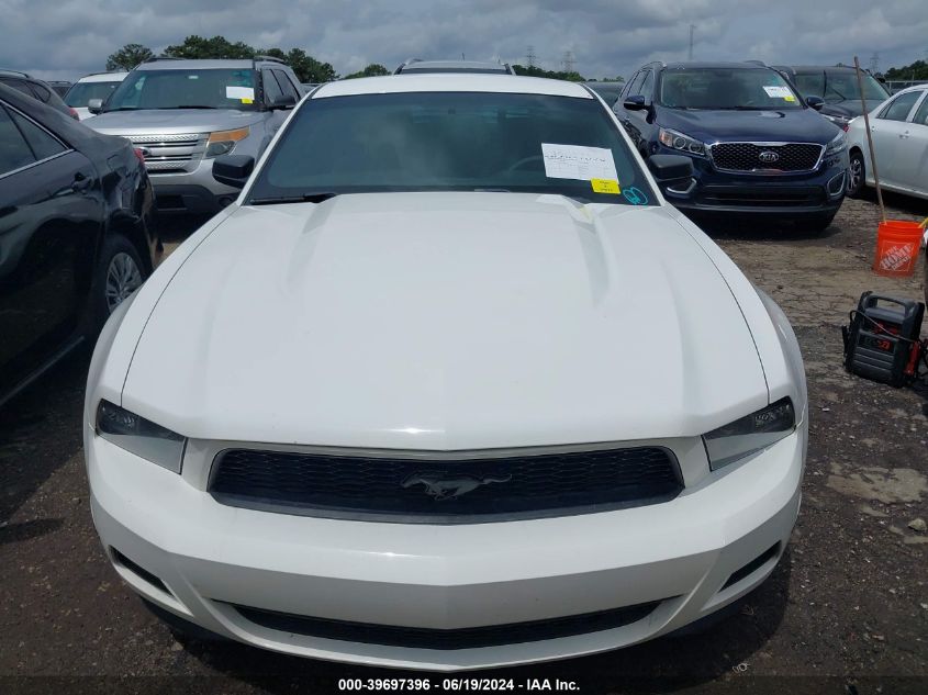 2012 Ford Mustang V6 VIN: 1ZVBP8AM0C5284125 Lot: 39697396