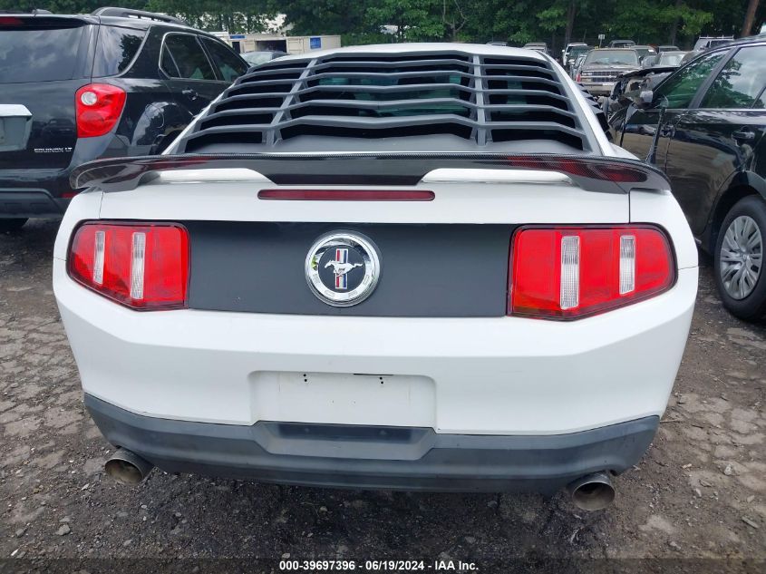 2012 Ford Mustang V6 VIN: 1ZVBP8AM0C5284125 Lot: 39697396