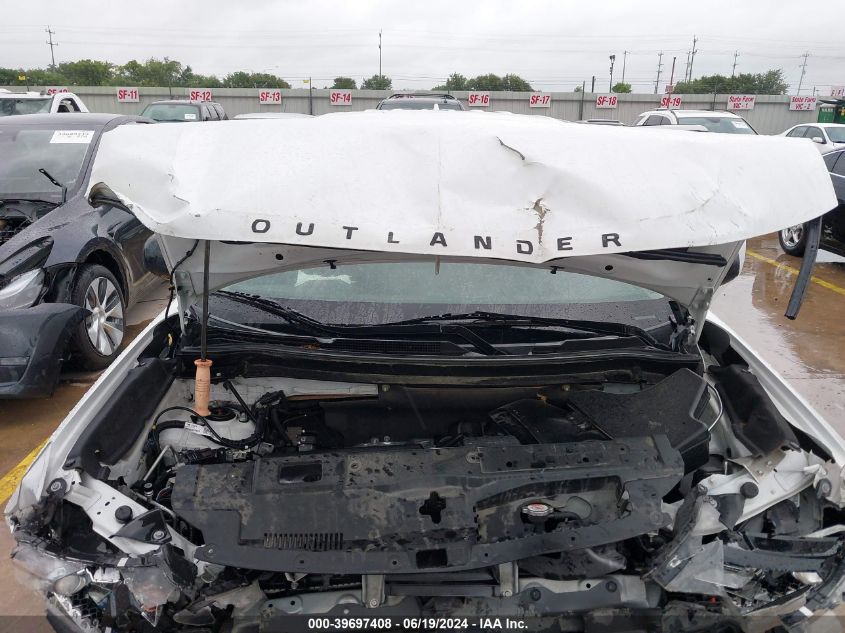 2019 Mitsubishi Outlander Es VIN: JA4AD2A35KZ008200 Lot: 39697408