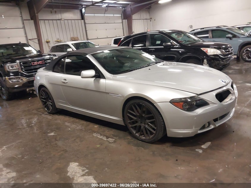 2007 BMW 650I VIN: WBAEK13577CN81404 Lot: 39697422