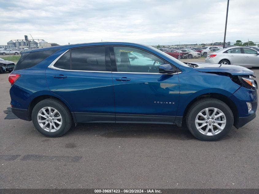 2020 Chevrolet Equinox Lt VIN: 3GNAXUEV8LL256722 Lot: 39697423