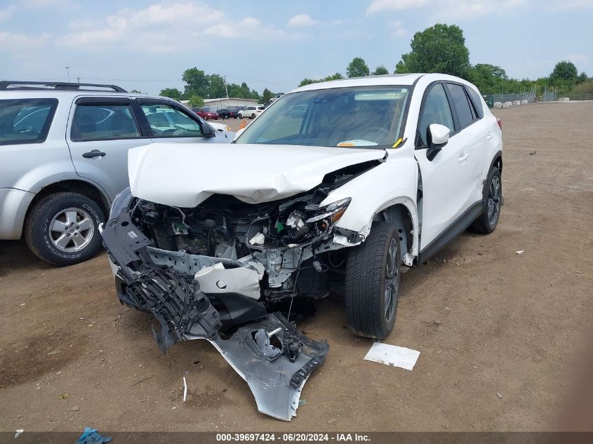 2016 Mazda Cx-5 Grand Touring VIN: JM3KE4DY8G0701372 Lot: 39697424