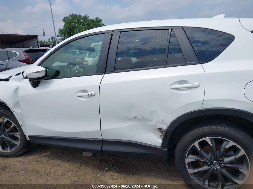 2016 Mazda Cx-5 Grand Touring VIN: JM3KE4DY8G0701372 Lot: 39697424