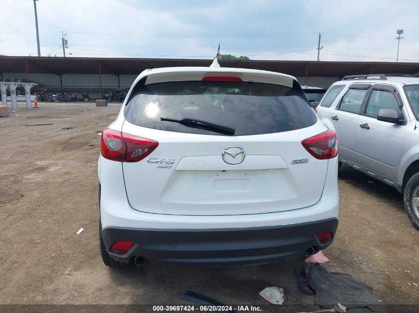 2016 Mazda Cx-5 Grand Touring VIN: JM3KE4DY8G0701372 Lot: 39697424