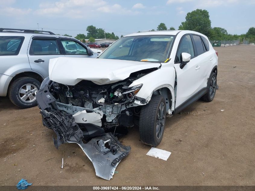 2016 Mazda Cx-5 Grand Touring VIN: JM3KE4DY8G0701372 Lot: 39697424