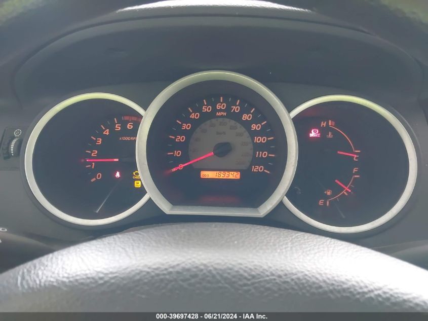 2010 Toyota Tacoma Prerunner Access Cab VIN: 5TETX4GN9AZ735076 Lot: 39697428