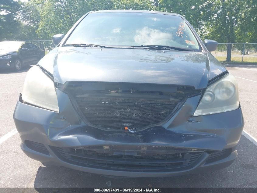 2005 Honda Odyssey Ex VIN: 5FNRL38495B035121 Lot: 39697431