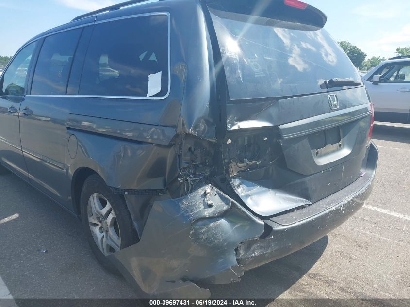 2005 Honda Odyssey Ex VIN: 5FNRL38495B035121 Lot: 39697431