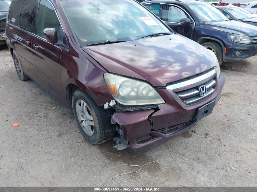 2007 Honda Odyssey Ex-L VIN: 5FNRL38717B090658 Lot: 39697451