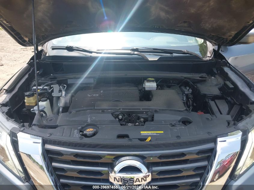 2020 Nissan Pathfinder Sv 4Wd VIN: 5N1DR2BM9LC637616 Lot: 39697455