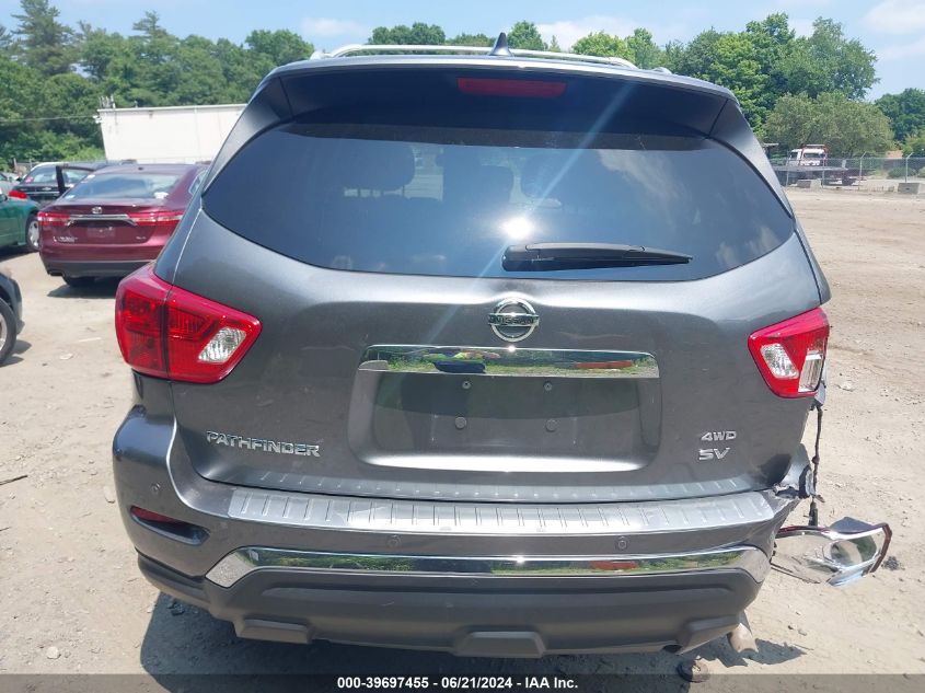 2020 Nissan Pathfinder Sv 4Wd VIN: 5N1DR2BM9LC637616 Lot: 39697455