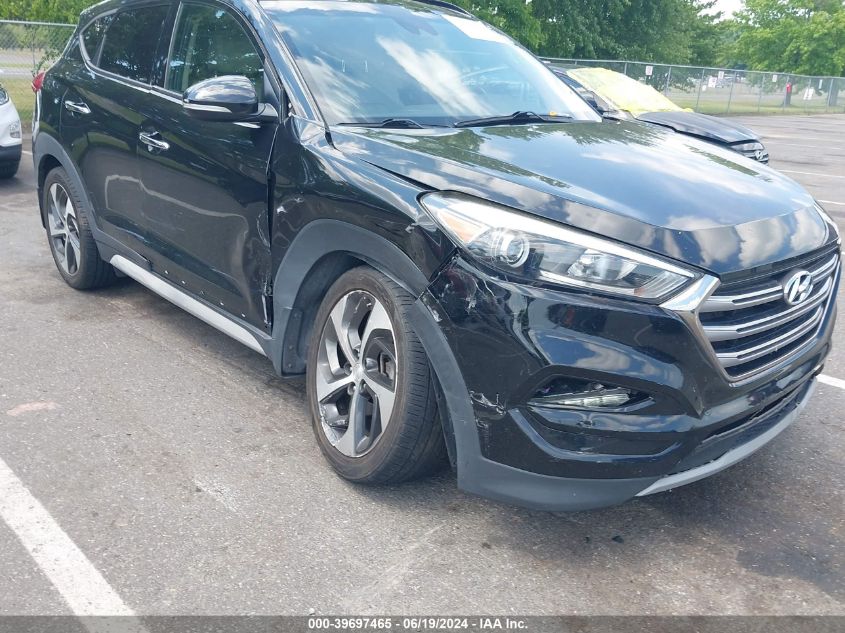 KM8J3CA22JU625079 2018 Hyundai Tucson Limited