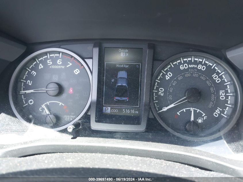 2017 Toyota Tacoma Trd Off Road VIN: 3TMCZ5AN1HM105326 Lot: 39697490