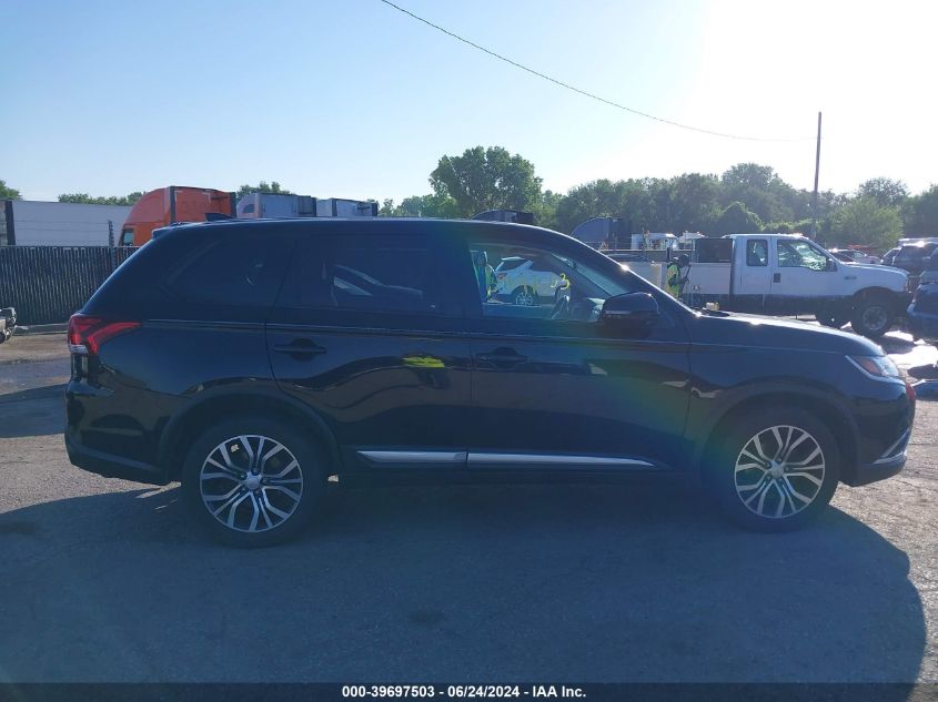 2017 Mitsubishi Outlander Se VIN: JA4AZ3A30HZ028628 Lot: 39697503