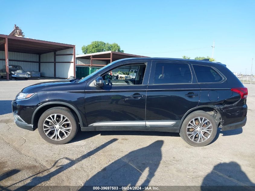 2017 Mitsubishi Outlander Se VIN: JA4AZ3A30HZ028628 Lot: 39697503