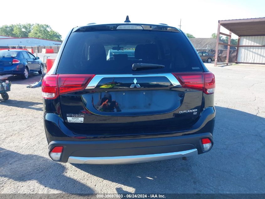 2017 Mitsubishi Outlander Se VIN: JA4AZ3A30HZ028628 Lot: 39697503