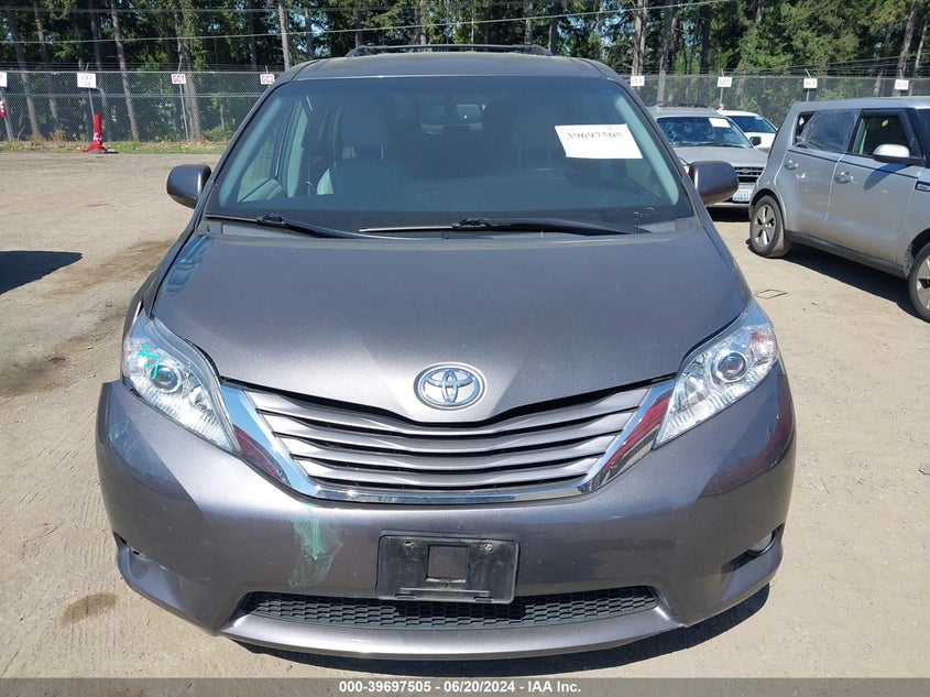 2017 Toyota Sienna Xle 7 Passenger VIN: 5TDDZ3DC7HS171270 Lot: 39697505