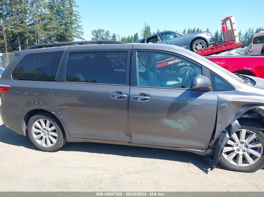 2017 Toyota Sienna Xle 7 Passenger VIN: 5TDDZ3DC7HS171270 Lot: 39697505