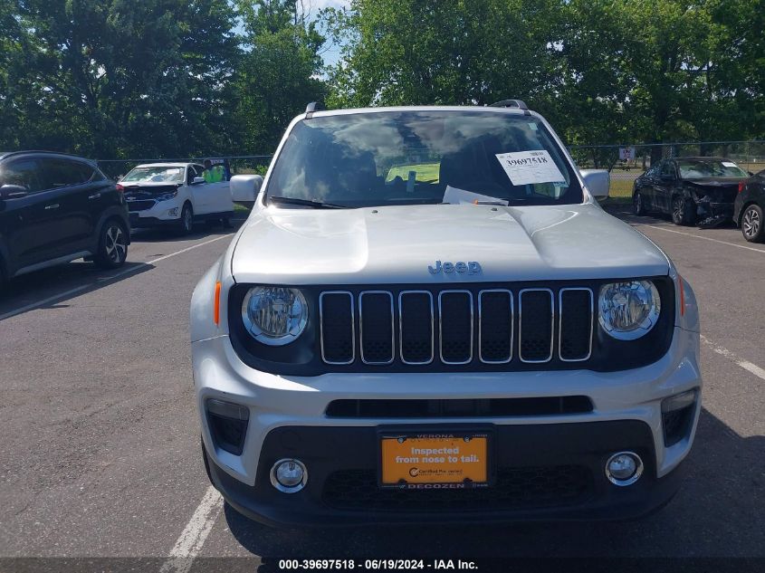 2021 Jeep Renegade Latitude 4X4 VIN: ZACNJDBB8MPM63574 Lot: 39697518