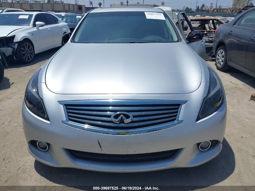 2012 Infiniti G37 Journey VIN: JN1CV6AP1CM936545 Lot: 39697525
