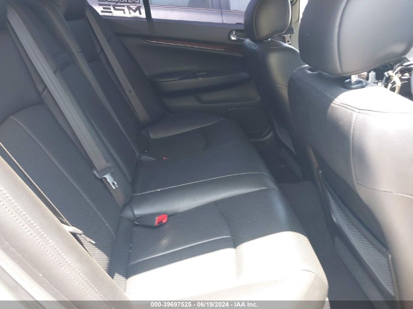 2012 Infiniti G37 Journey VIN: JN1CV6AP1CM936545 Lot: 39697525