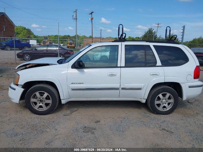 2006 Isuzu Ascender S/Ls/Limited VIN: 4NUDT13S362701340 Lot: 39697529