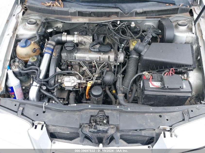 2003 Volkswagen Jetta Gls Tdi VIN: 3VWSP69M33M044425 Lot: 39697532