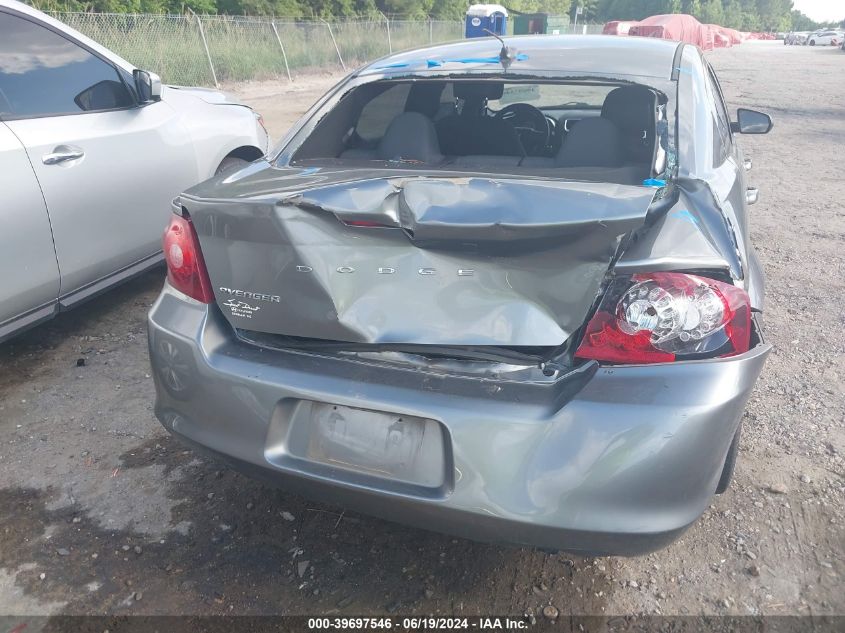 2013 Dodge Avenger Se VIN: 1C3CDZAB1DN619371 Lot: 39697546