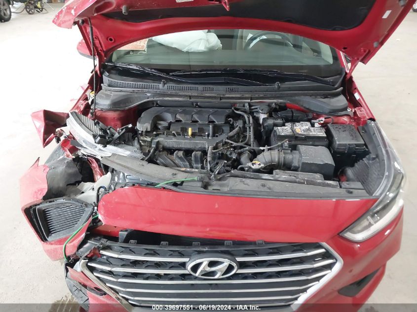2022 Hyundai Accent Se VIN: 3KPC24A68NE182806 Lot: 39697551