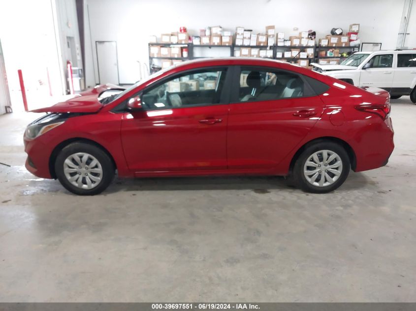 2022 Hyundai Accent Se VIN: 3KPC24A68NE182806 Lot: 39697551