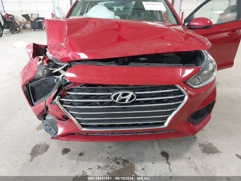 2022 Hyundai Accent Se VIN: 3KPC24A68NE182806 Lot: 39697551