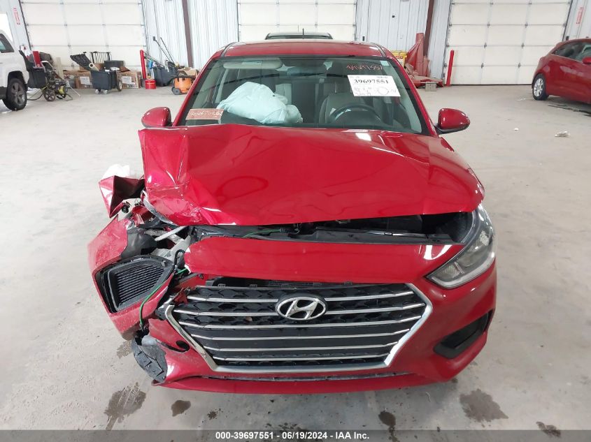 2022 Hyundai Accent Se VIN: 3KPC24A68NE182806 Lot: 39697551