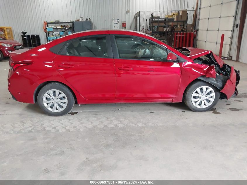 2022 Hyundai Accent Se VIN: 3KPC24A68NE182806 Lot: 39697551