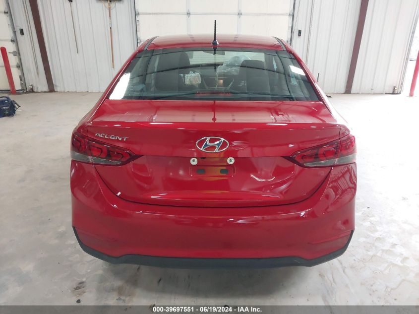 2022 Hyundai Accent Se VIN: 3KPC24A68NE182806 Lot: 39697551