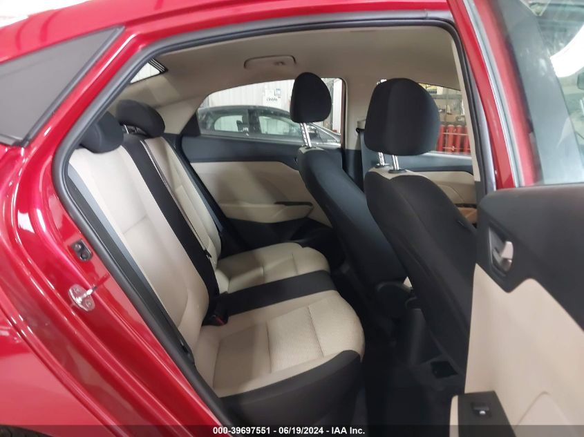 2022 Hyundai Accent Se VIN: 3KPC24A68NE182806 Lot: 39697551