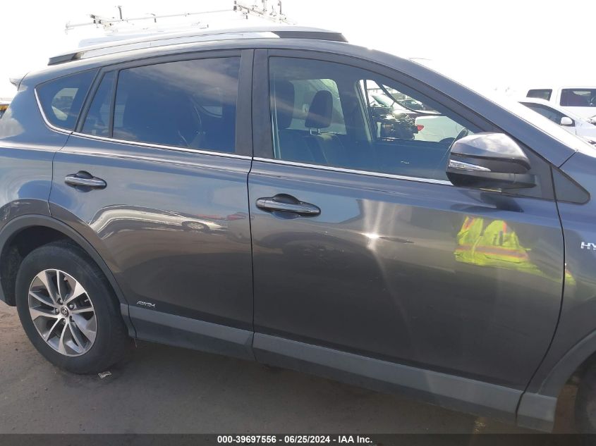 2017 Toyota Rav4 Hybrid Xle VIN: JTMRJREV2HD148877 Lot: 39697556