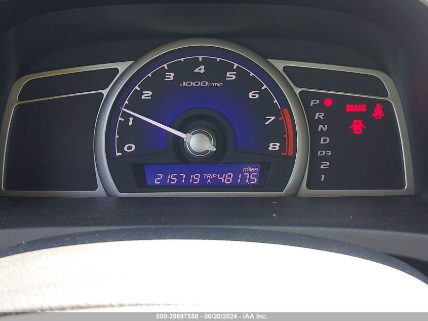 2008 Honda Civic Lx VIN: 2HGFA16518H356997 Lot: 39697558